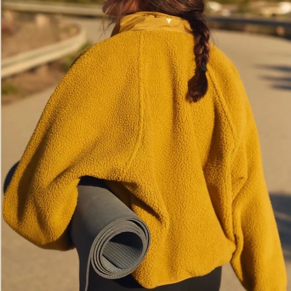 NEW Free People Hit The Slopes Fleece Jacket - Picture 6 of 16